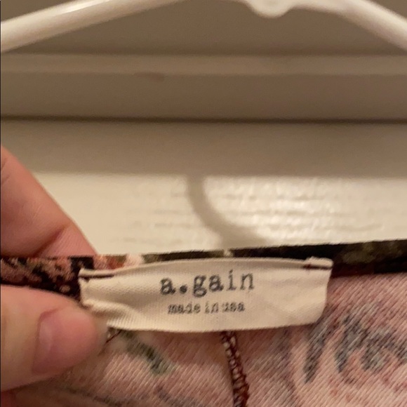 Maroon Flower Dress - Picture 2 of 3